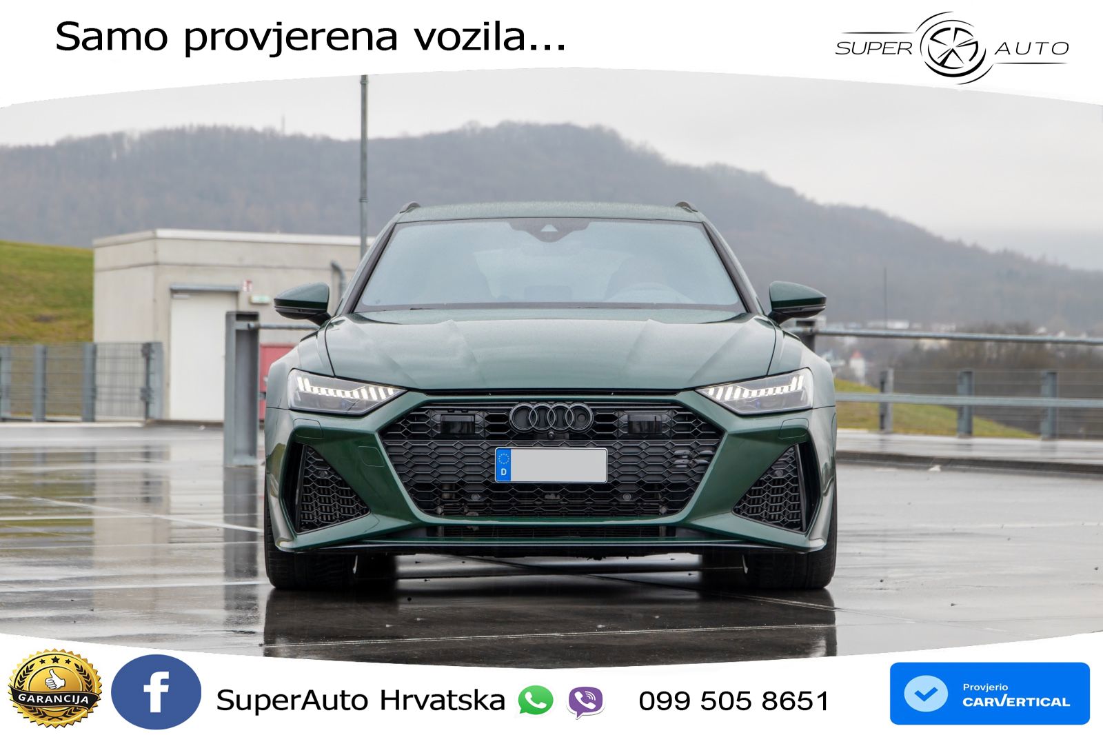 Audi RS6 Avant 4.0 TFSI V8 (600 KS) quattro Tiptronic LED+GR SJED+ACC
