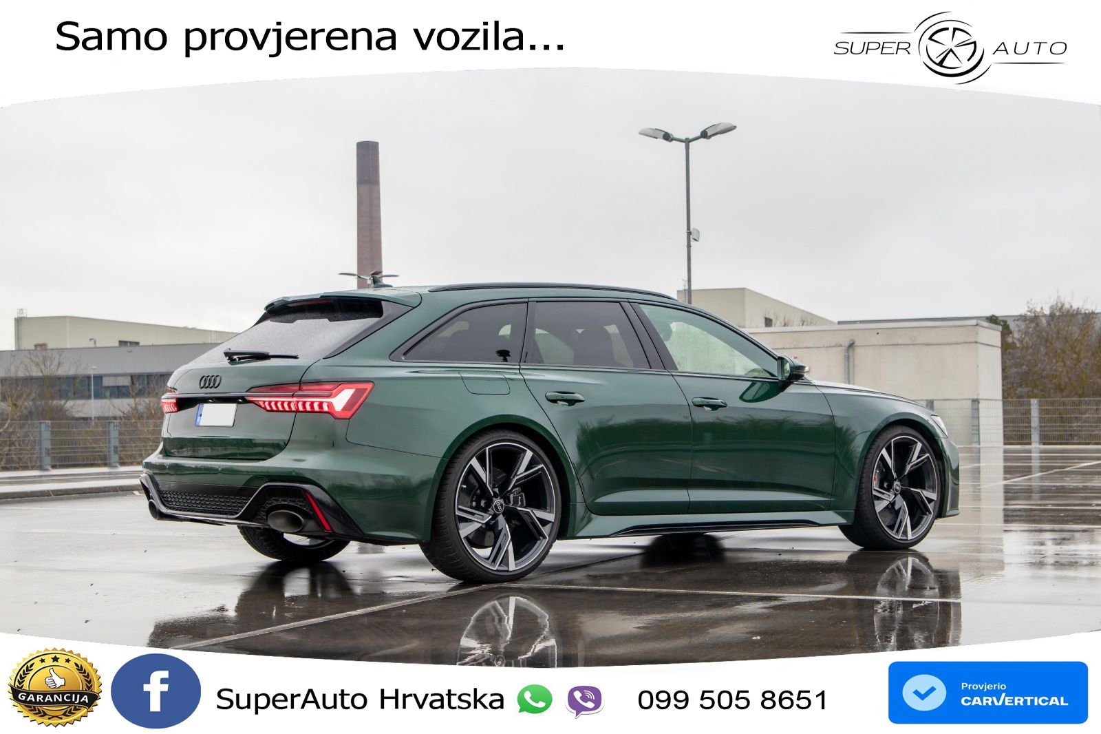 Audi RS6 Avant 4.0 TFSI V8 (600 KS) quattro Tiptronic LED+GR SJED+ACC