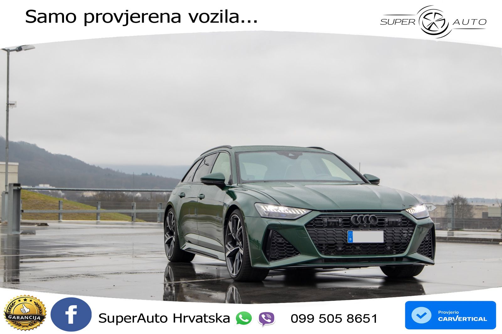 Audi RS6 Avant 4.0 TFSI V8 (600 KS) quattro Tiptronic LED+GR SJED+ACC