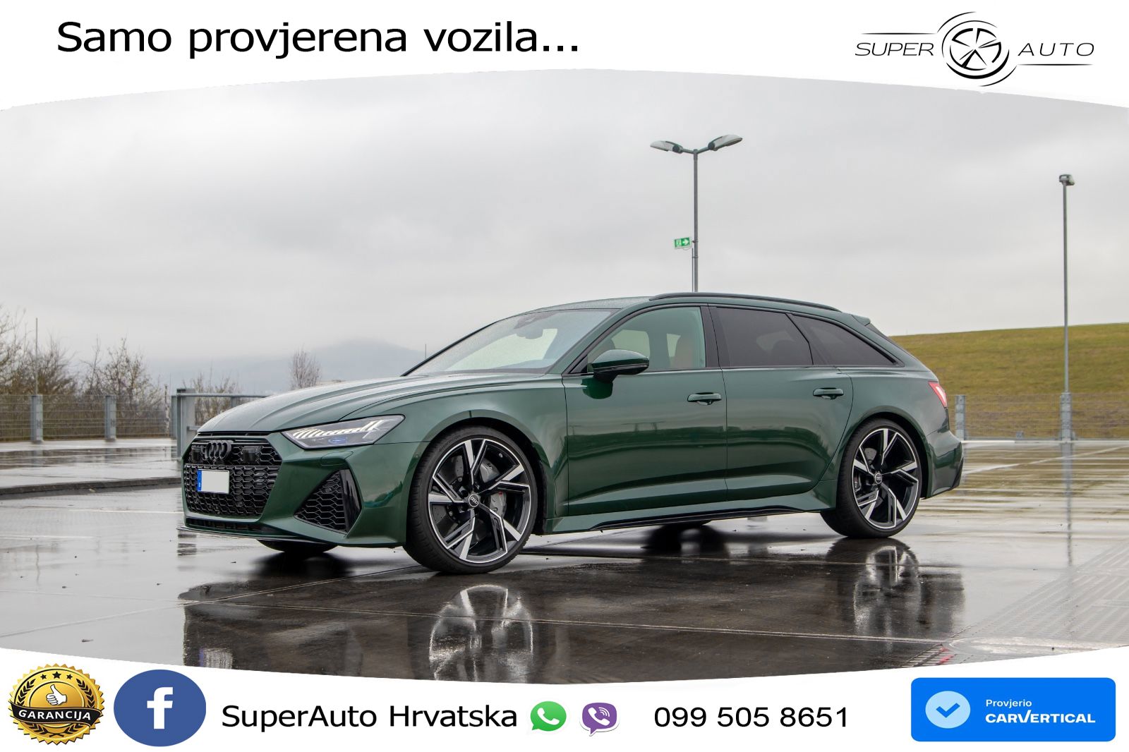 Audi RS6 Avant 4.0 TFSI V8 (600 KS) quattro Tiptronic LED+GR SJED+ACC