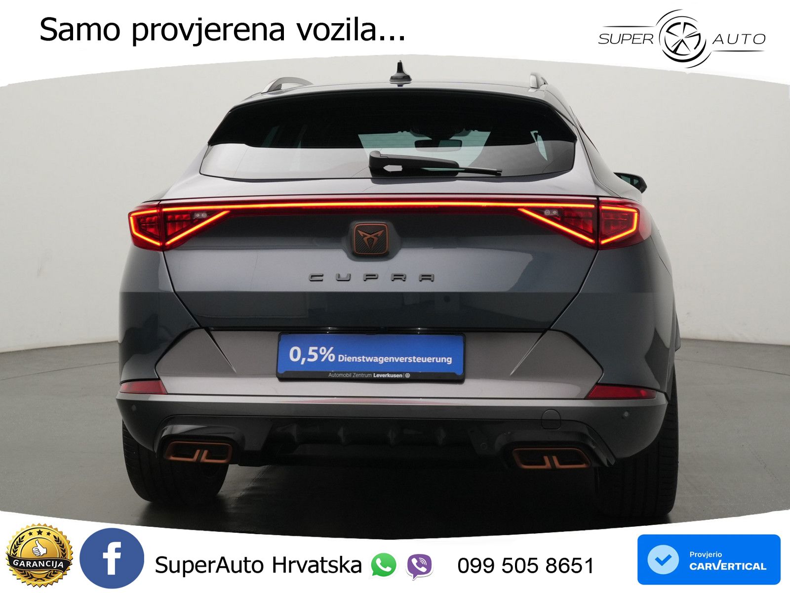 Cupra Formentor 1.4 TSI (245 KS) e-Hybrid DSG VZ LED+GR SJED+ACC