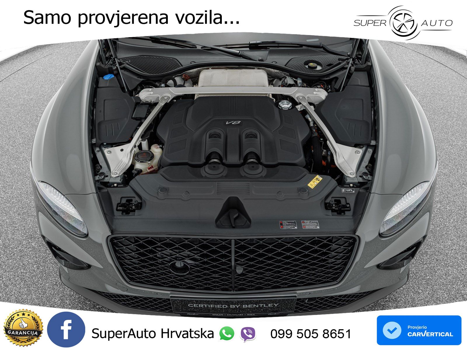 Bentley Continental GT IV 4.0 V8 TFSi (782 KS) AWD DCT LED+GR SJED+ACC