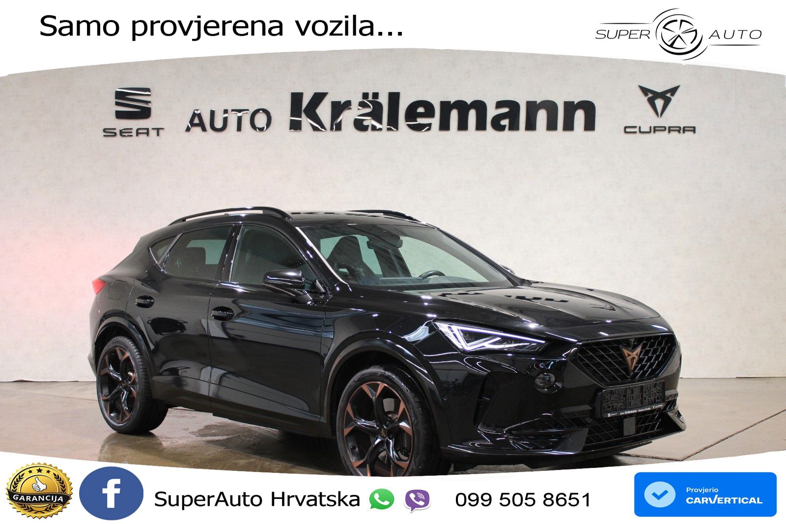 Cupra Formentor 1.4 TSI (245 KS) e-Hybrid DSG VZ LED+GR SJED+ACC