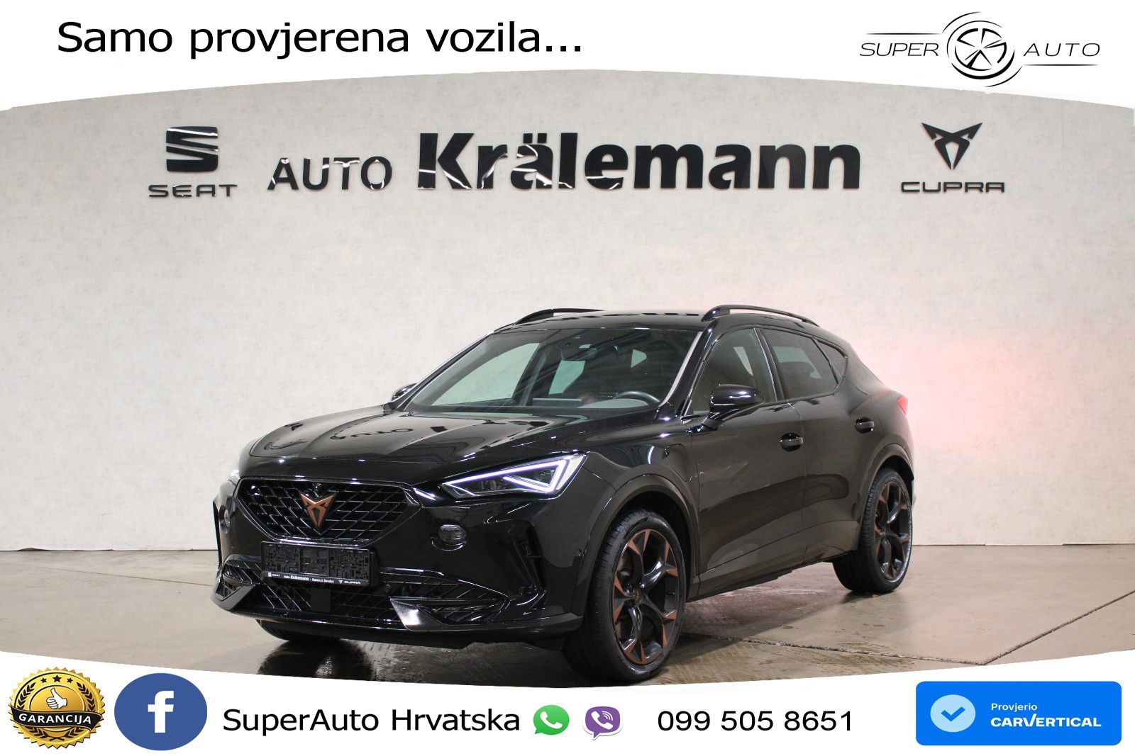 Cupra Formentor 1.4 TSI (245 KS) e-Hybrid DSG VZ LED+GR SJED+ACC