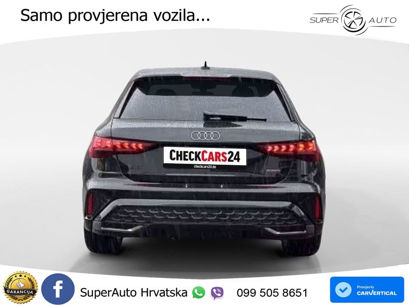 Audi A3 Sportback 40 TFSI (204 KS) quattro S tronic S line