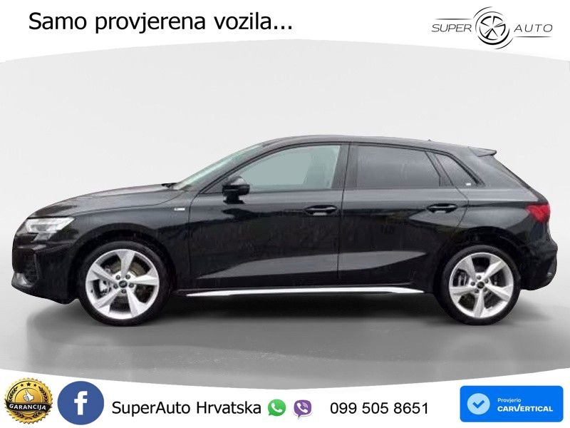 Audi A3 Sportback 40 TFSI (204 KS) quattro S tronic S line