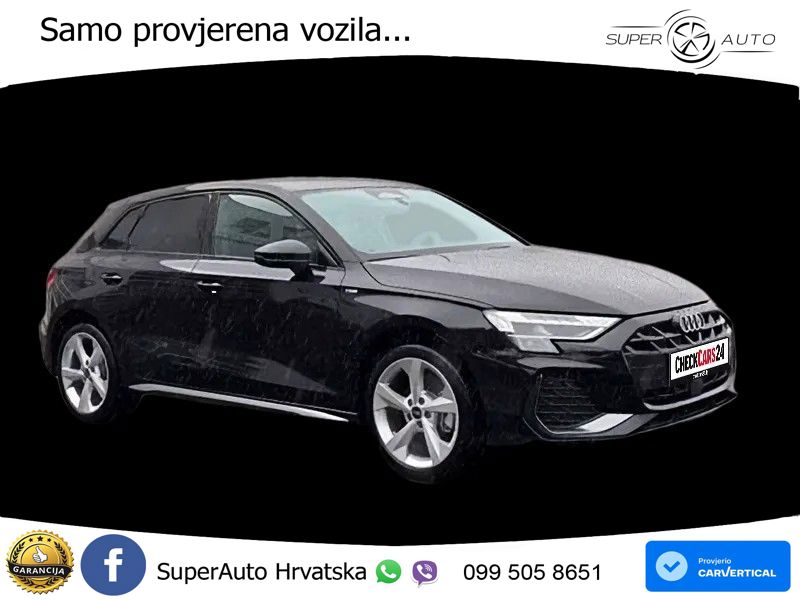 Audi A3 Sportback 40 TFSI (204 KS) quattro S tronic S line
