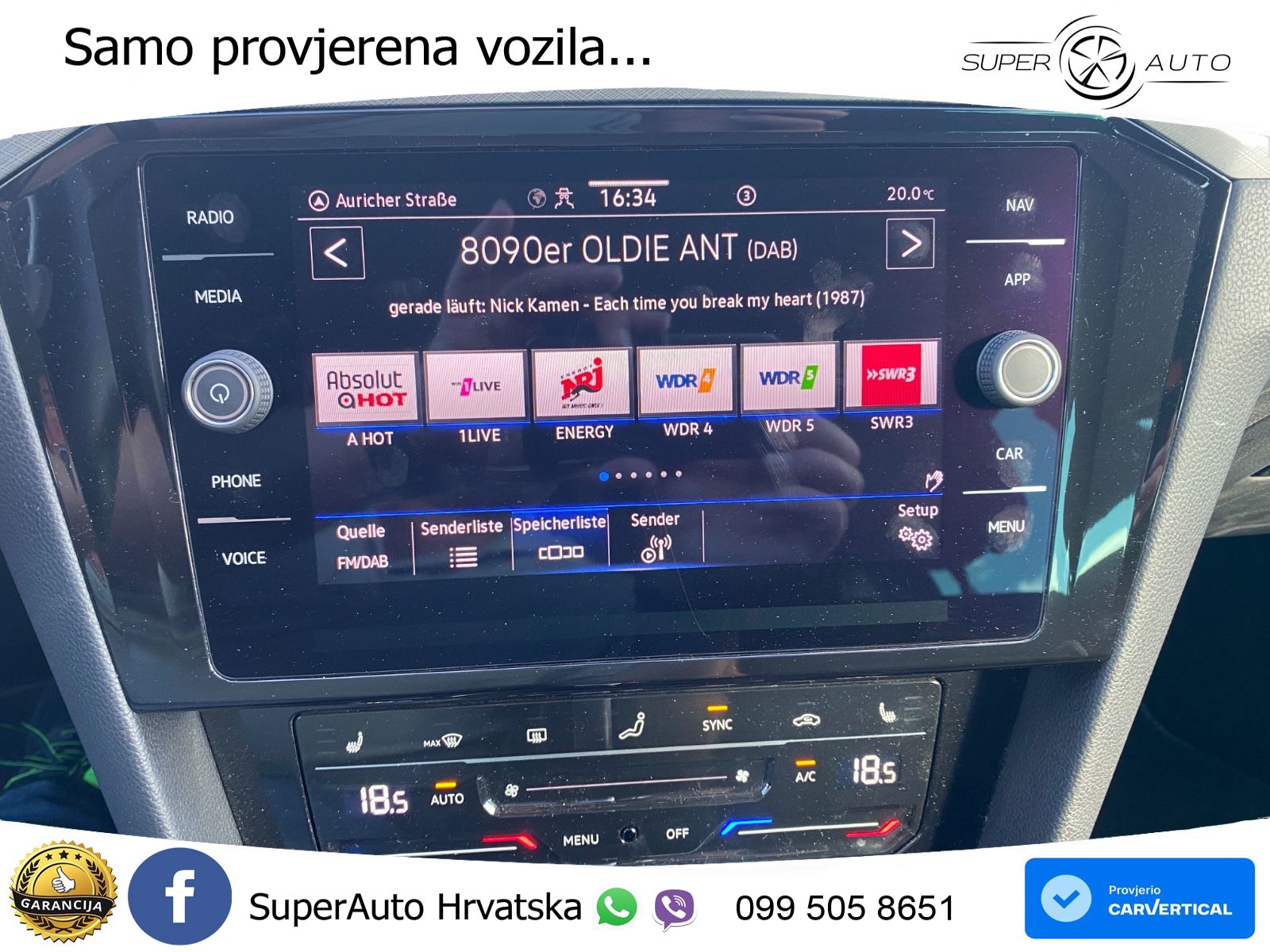 Volkswagen Passat Variant 2.0 TDI (150 KS) DSG Business LED+GR SJED+ACC