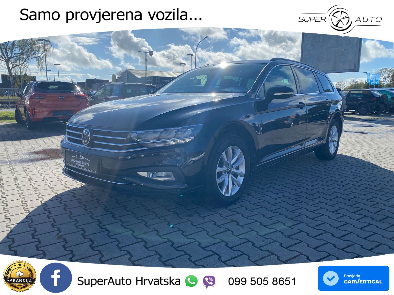 Volkswagen Passat Variant 2.0 TDI (150 KS) DSG Business LED+GR SJED+ACC