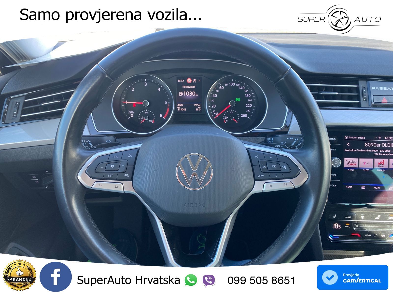 Volkswagen Passat Variant 2.0 TDI (150 KS) DSG Business LED+GR SJED+ACC