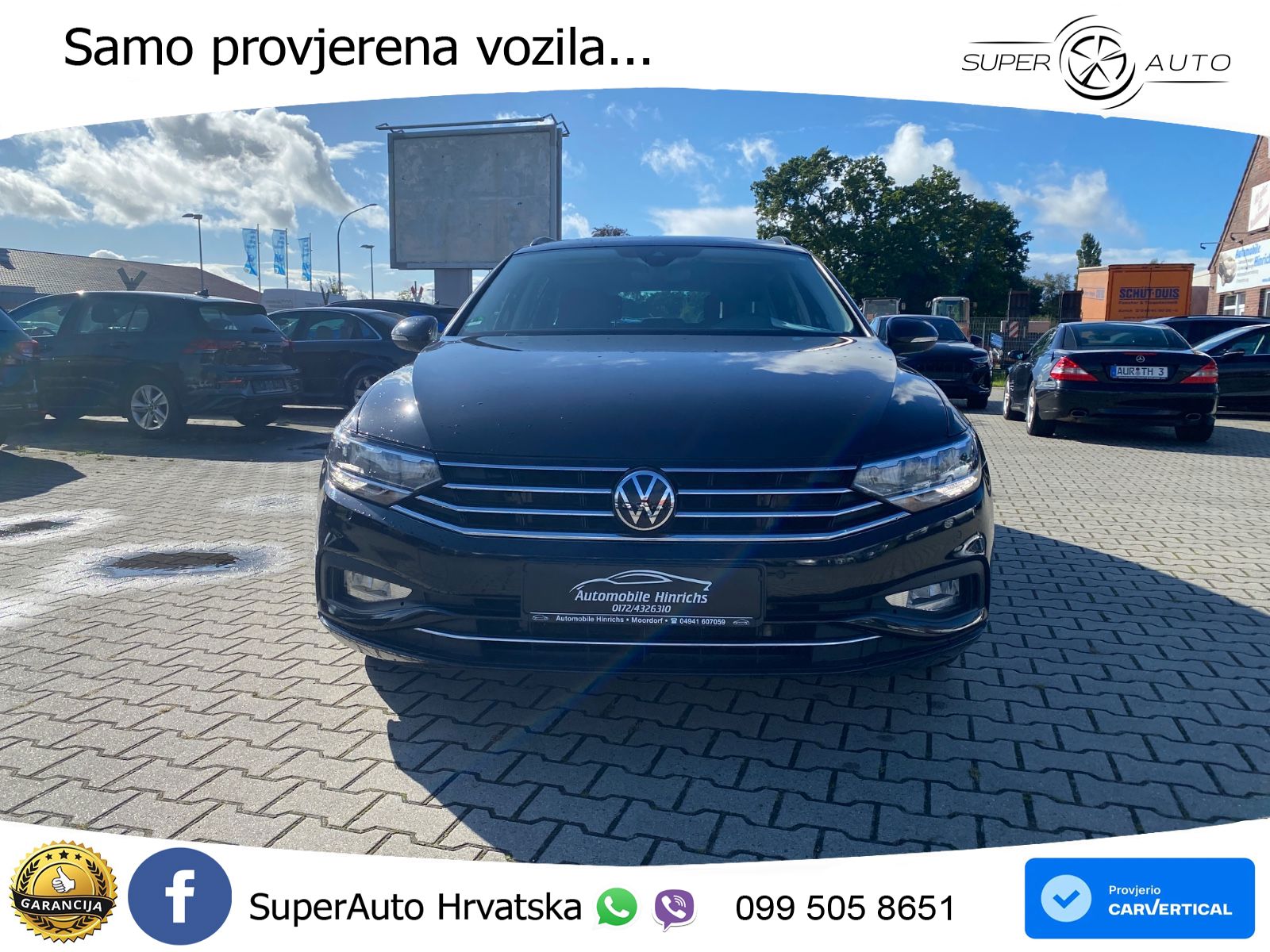 Volkswagen Passat Variant 2.0 TDI (150 KS) DSG Business LED+GR SJED+ACC