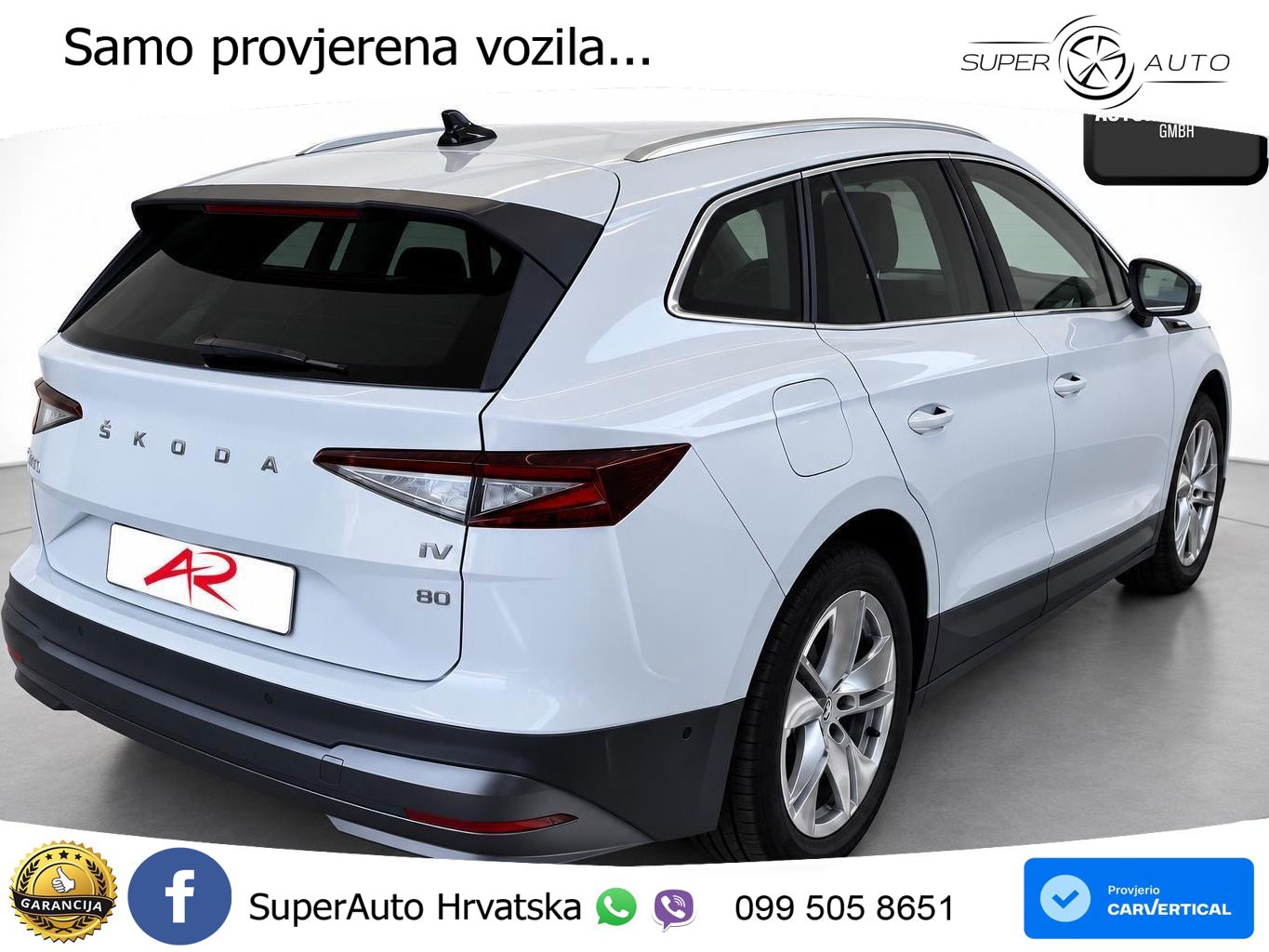 Škoda Enyaq iV 80 82 kWh (204 KS)