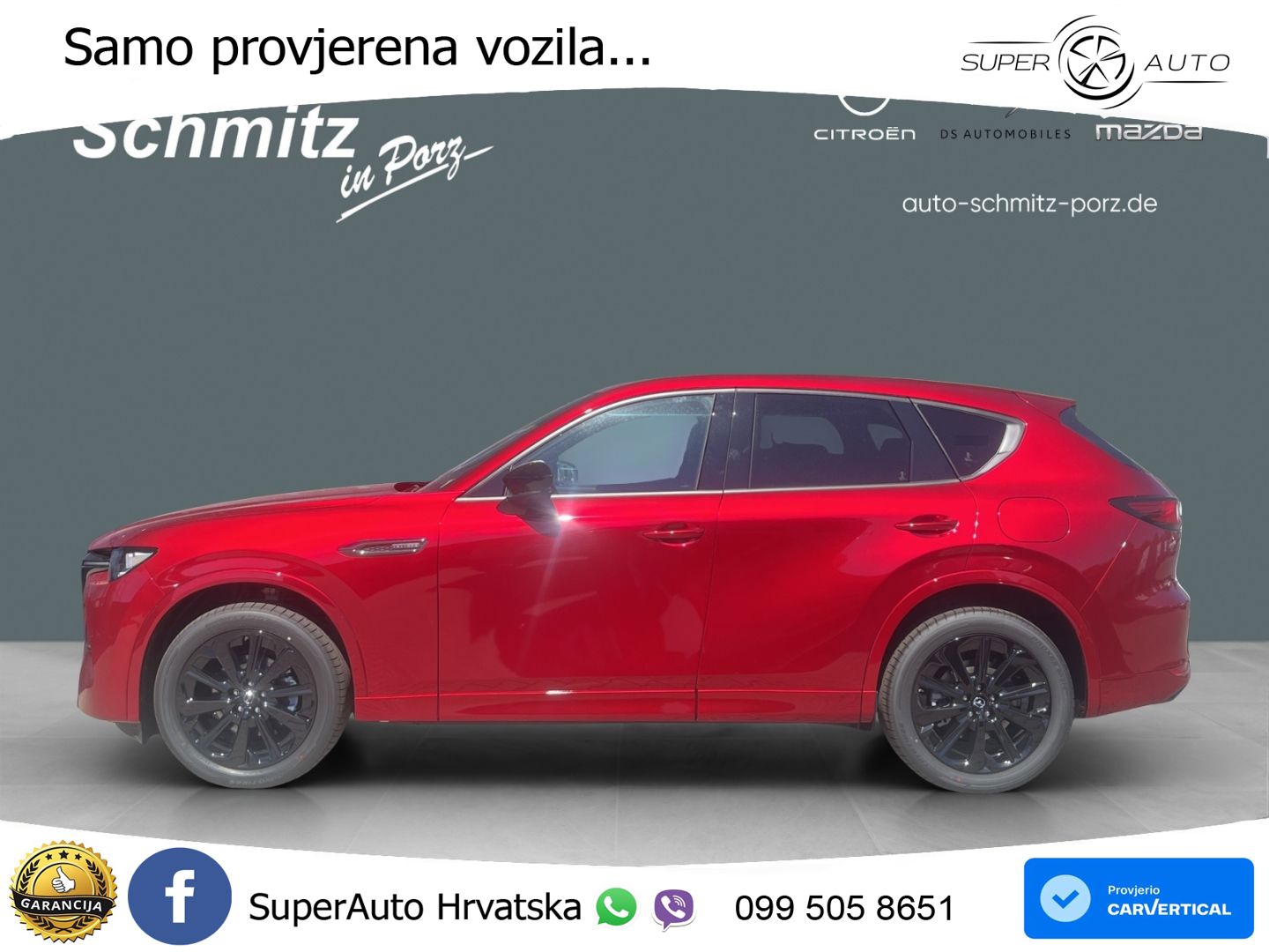 Mazda CX-60 3.3 e-Skyactiv D (254 KS) AWD Automatic LED+GR SJED+ACC