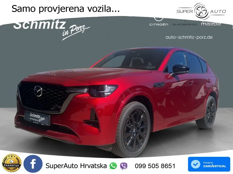 Mazda CX-60 3.3 e-Skyactiv D (254 KS) AWD Automatic LED+GR SJED+ACC