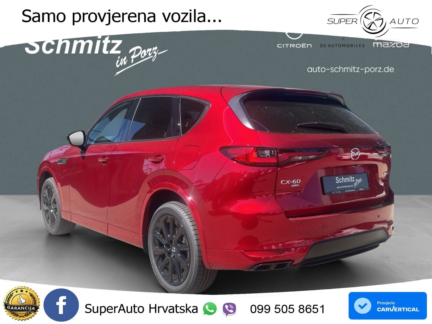 Mazda CX-60 3.3 e-Skyactiv D (254 KS) AWD Automatic LED+GR SJED+ACC