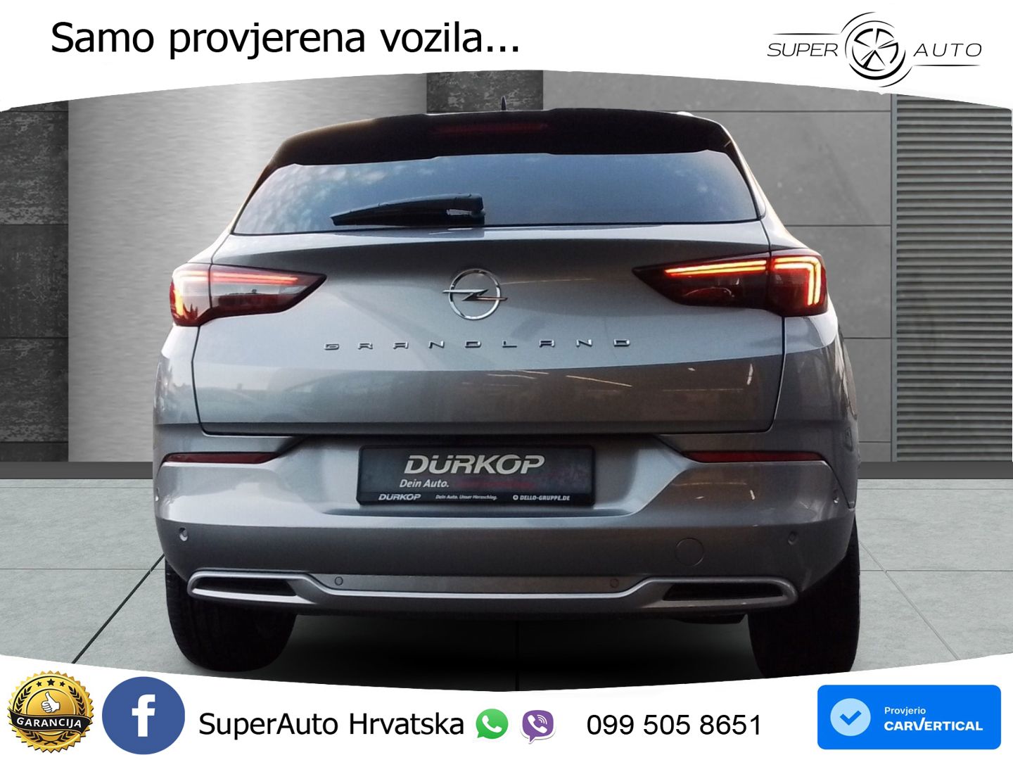 Opel Grandland 1.2i Turbo (130 KS) Automatic Elegance LED+GR SJED+ACC