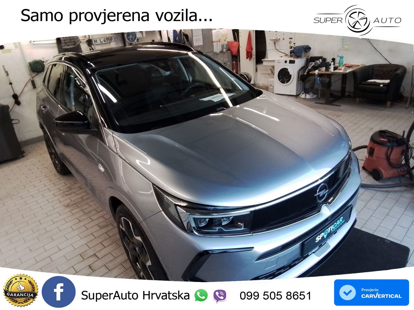 Opel Grandland 1.2i Turbo (130 KS) Automatic Elegance LED+GR SJED+ACC
