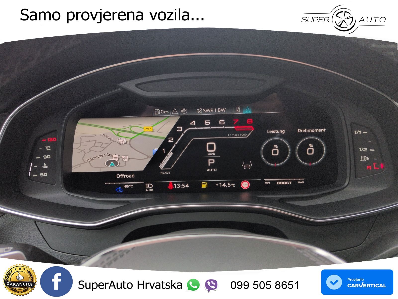 Audi RS6 Avant 4.0 TFSI V8 performance (630 KS)  quattro tiptronic LED+GR SJED+ACC