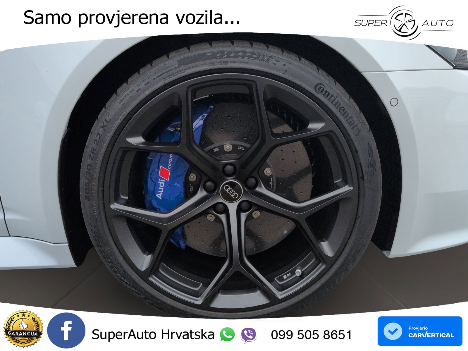 Audi RS6 Avant 4.0 TFSI V8 performance (630 KS)  quattro tiptronic LED+GR SJED+ACC