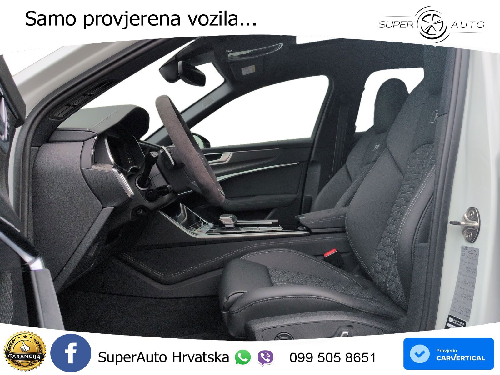 Audi RS6 Avant 4.0 TFSI V8 performance (630 KS)  quattro tiptronic LED+GR SJED+ACC