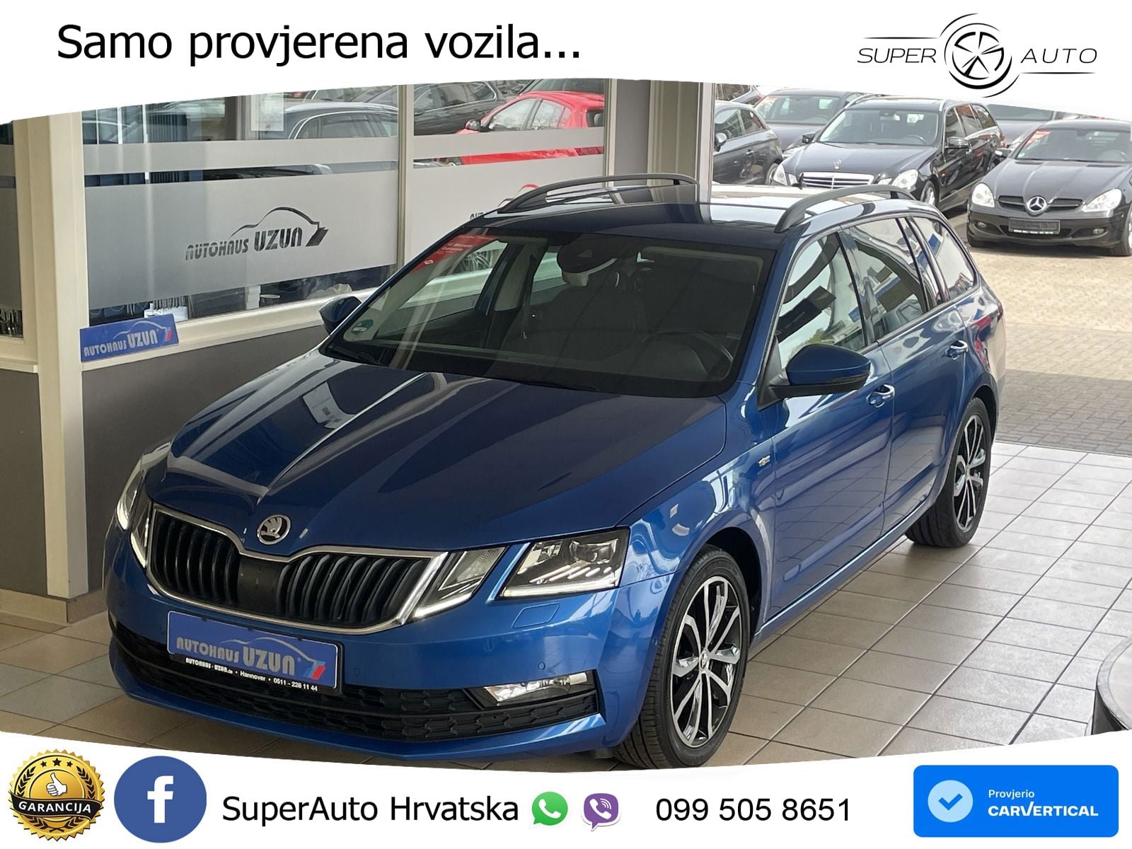 Škoda Octavia Combi 2.0 TDI (150 KS) DSG LED+GR SJED+ACC