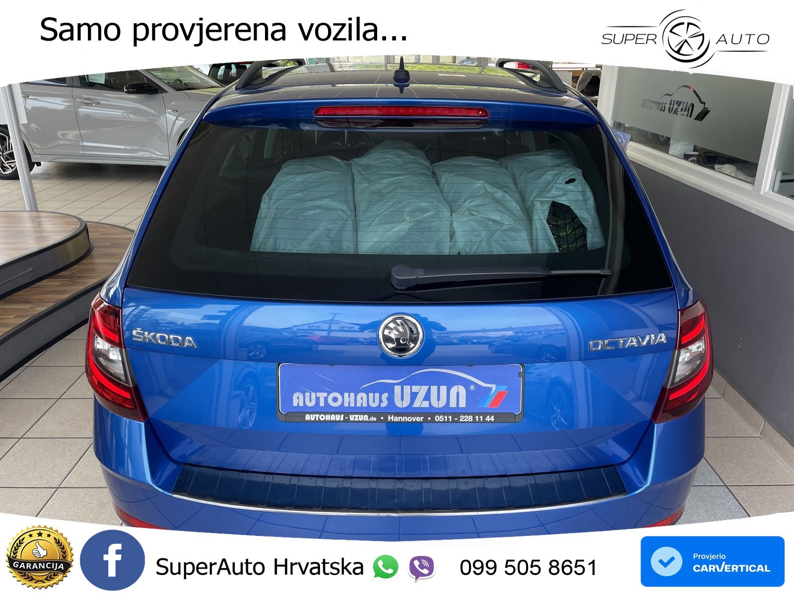 Škoda Octavia Combi 2.0 TDI (150 KS) DSG LED+GR SJED+ACC