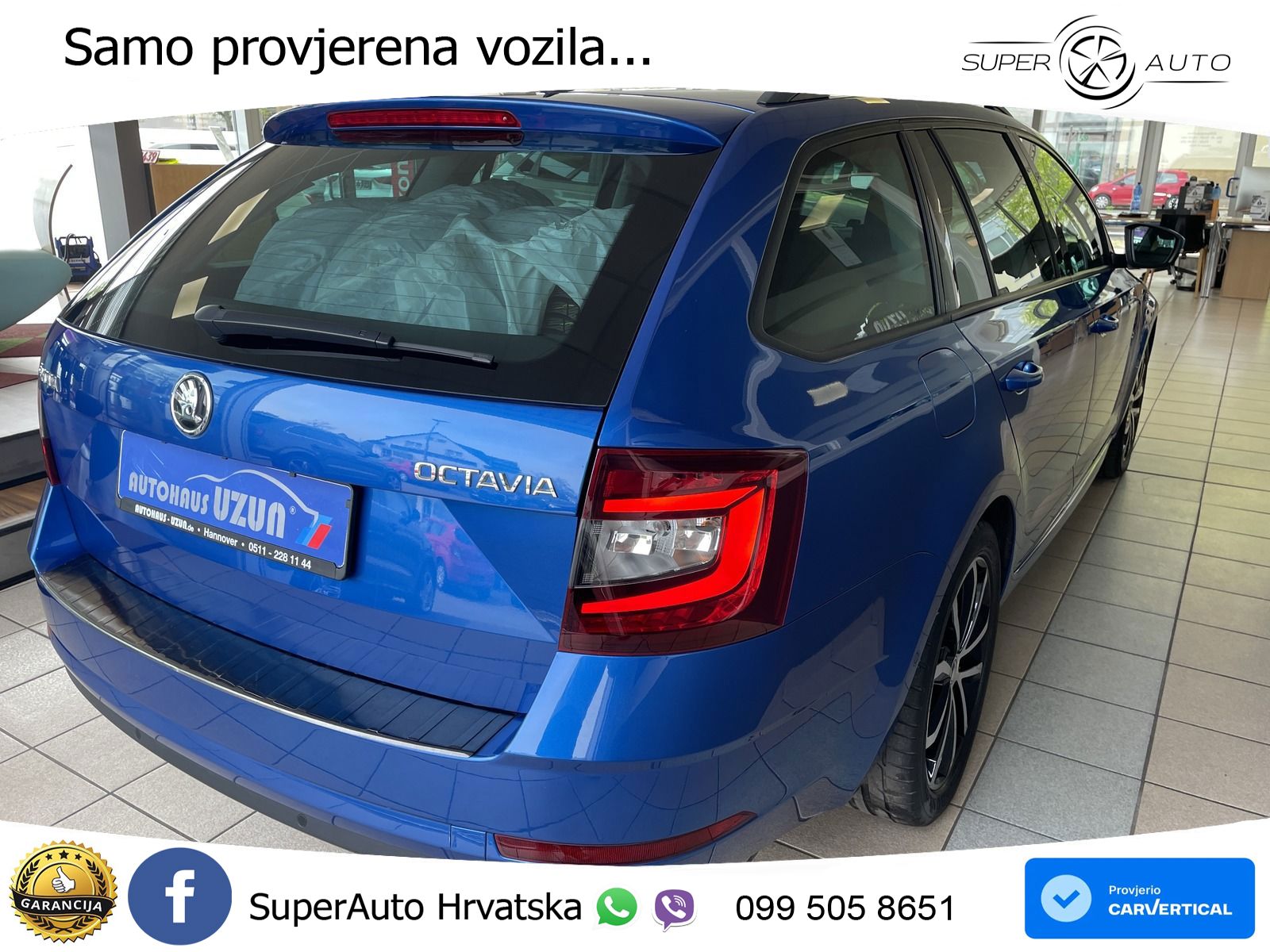 Škoda Octavia Combi 2.0 TDI (150 KS) DSG LED+GR SJED+ACC