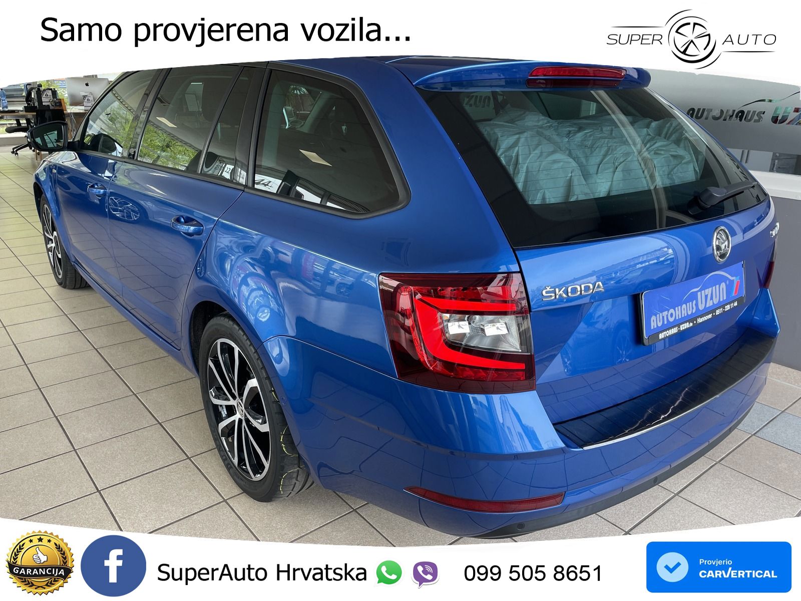 Škoda Octavia Combi 2.0 TDI (150 KS) DSG LED+GR SJED+ACC