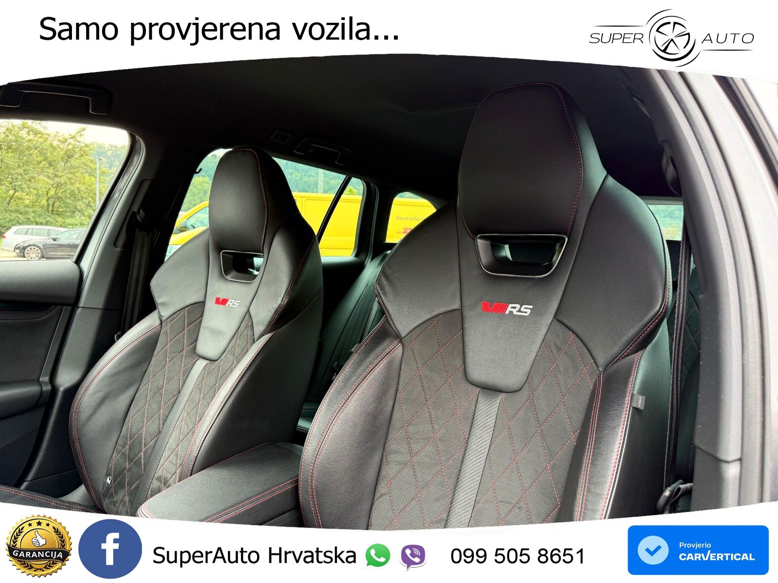 Škoda Octavia Combi RS 2.0 TDI (200 KS) 4x4 DSG LED+GR SJED+ACC