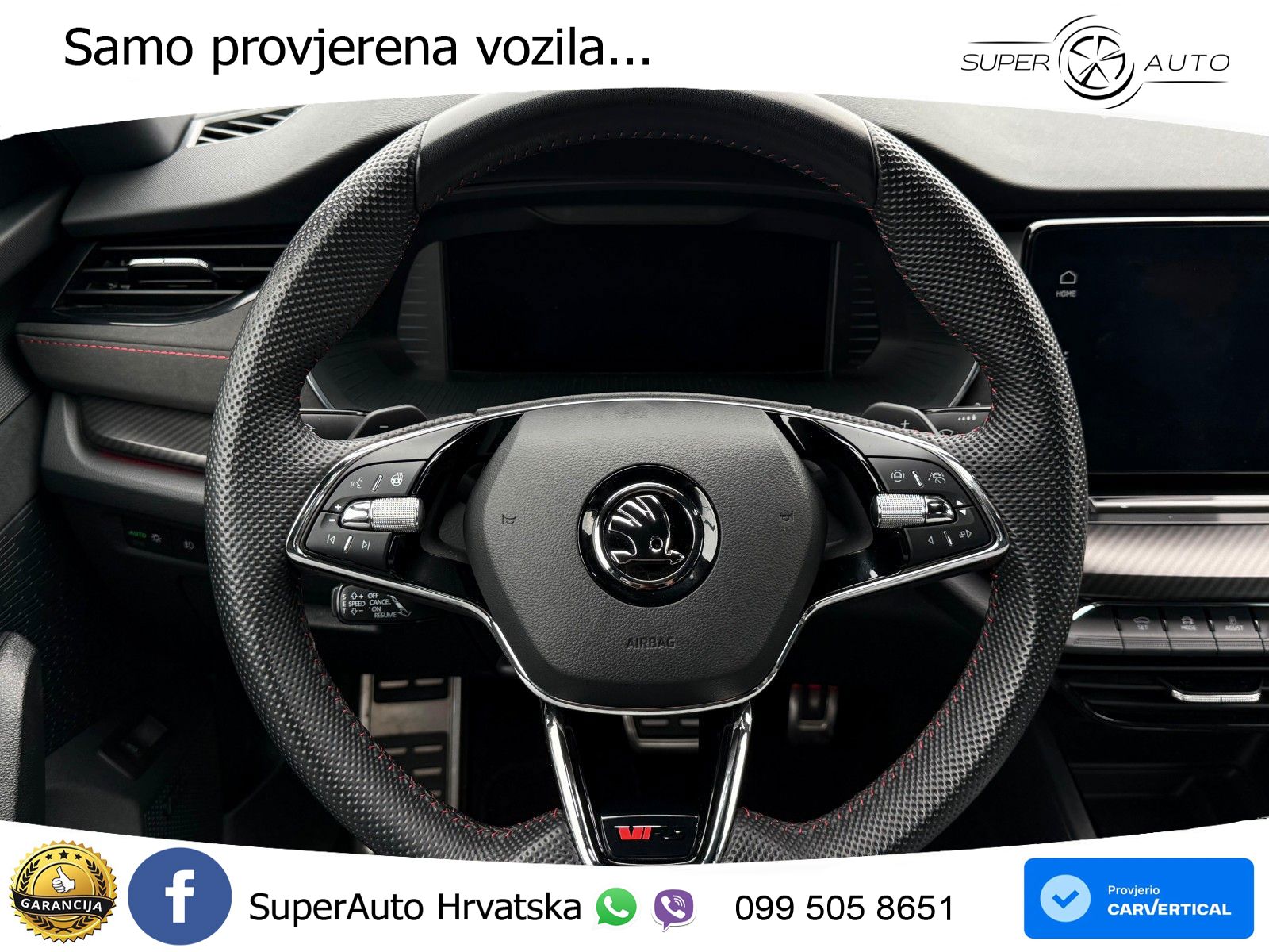 Škoda Octavia Combi RS 2.0 TDI (200 KS) 4x4 DSG LED+GR SJED+ACC