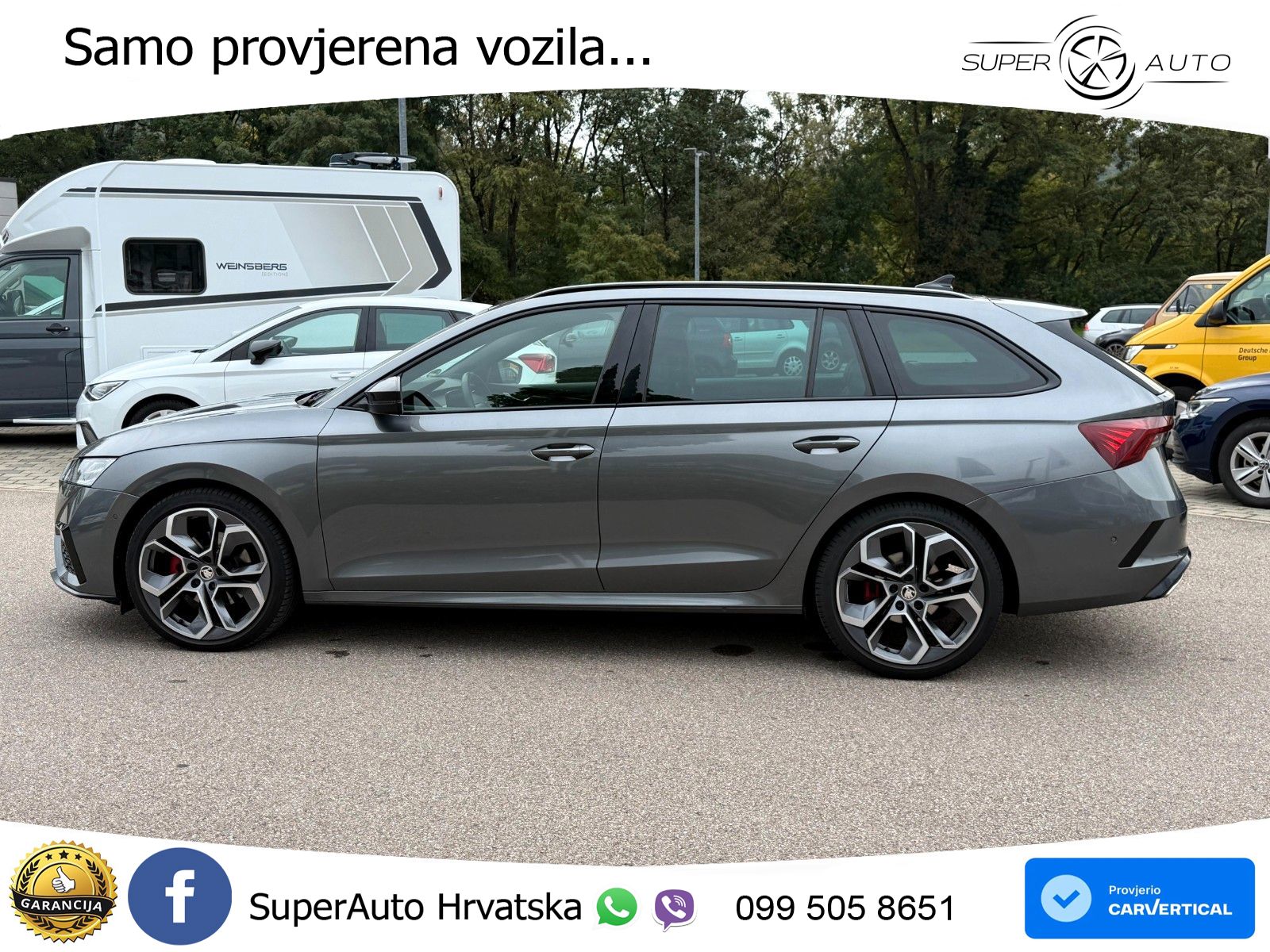 Škoda Octavia Combi RS 2.0 TDI (200 KS) 4x4 DSG LED+GR SJED+ACC