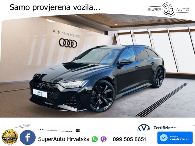 Audi RS6 Avant 4.0 TFSI V8 (600 KS) quattro Tiptronic ZRAČNI+ACC+4xGR SJED+KAM