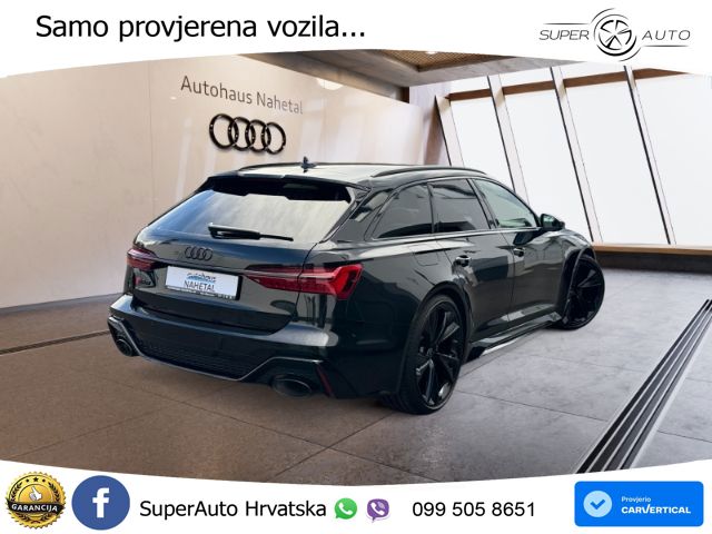 Audi RS6 Avant 4.0 TFSI V8 (600 KS) quattro Tiptronic ZRAČNI+ACC+4xGR SJED+KAM