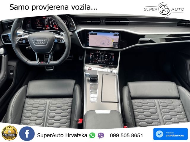 Audi RS6 Avant 4.0 TFSI V8 (600 KS) quattro Tiptronic ZRAČNI+ACC+4xGR SJED+KAM