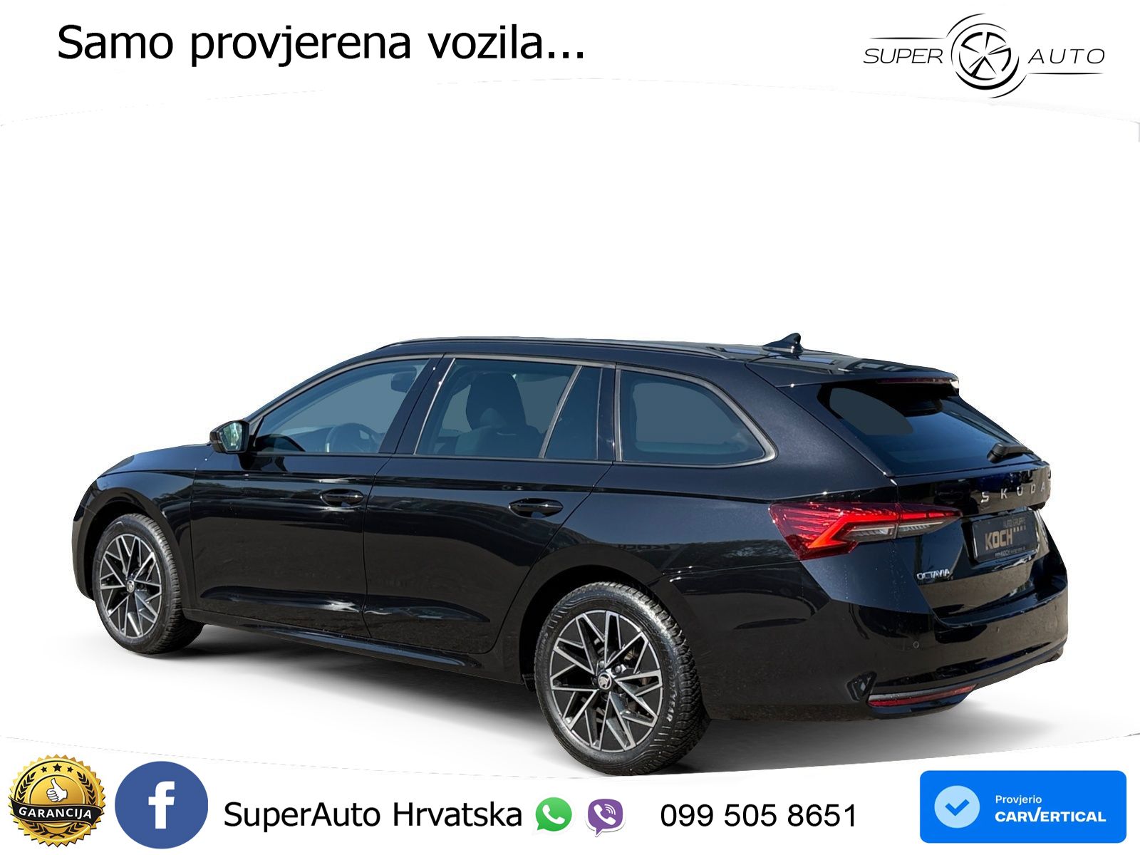 Škoda Octavia Combi 2.0 TDI (150 KS) DSG Selection MATRIX+GR SJED+KAM