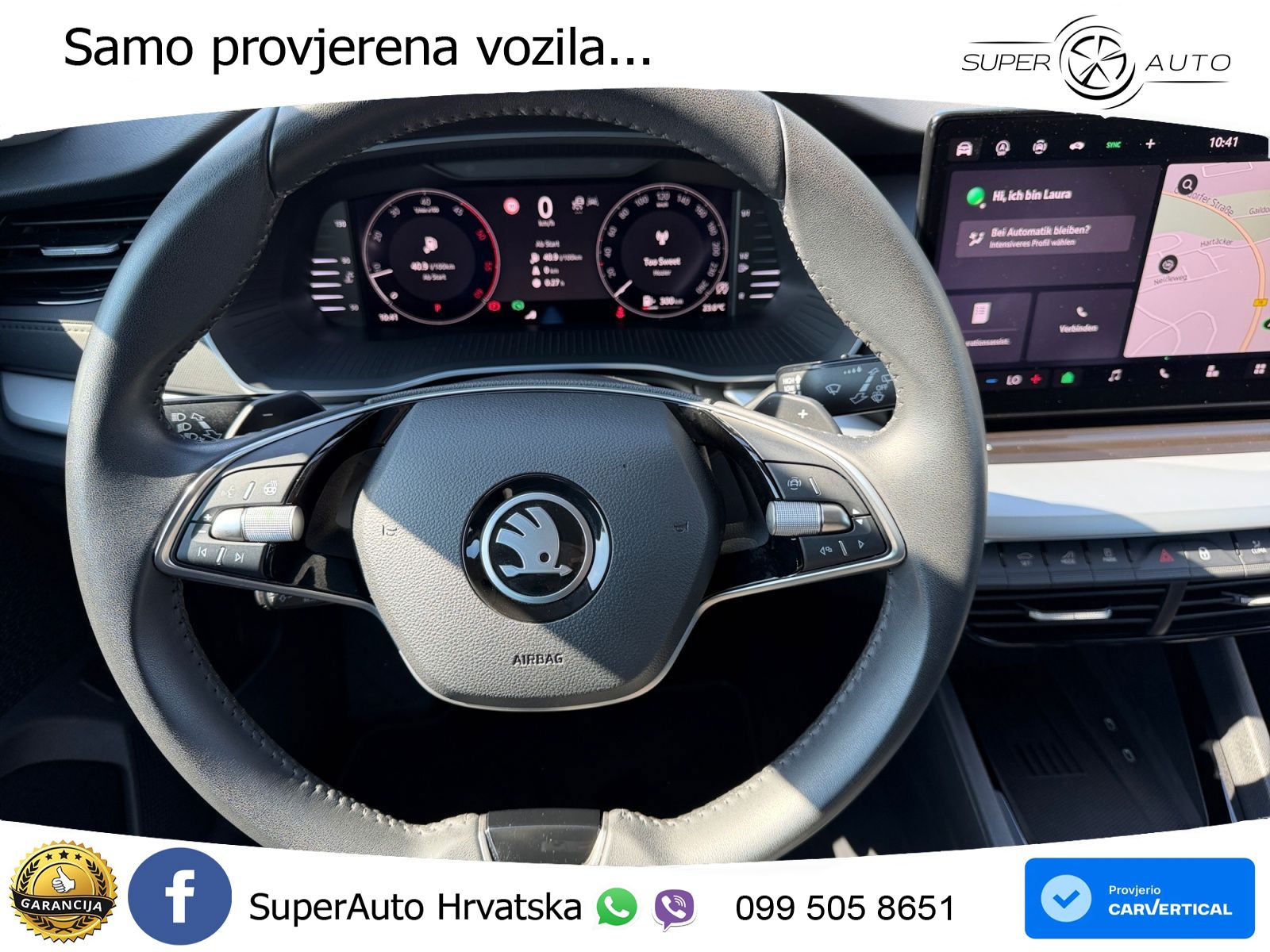 Škoda Octavia Combi 2.0 TDI (150 KS) DSG Selection MATRIX+GR SJED+KAM