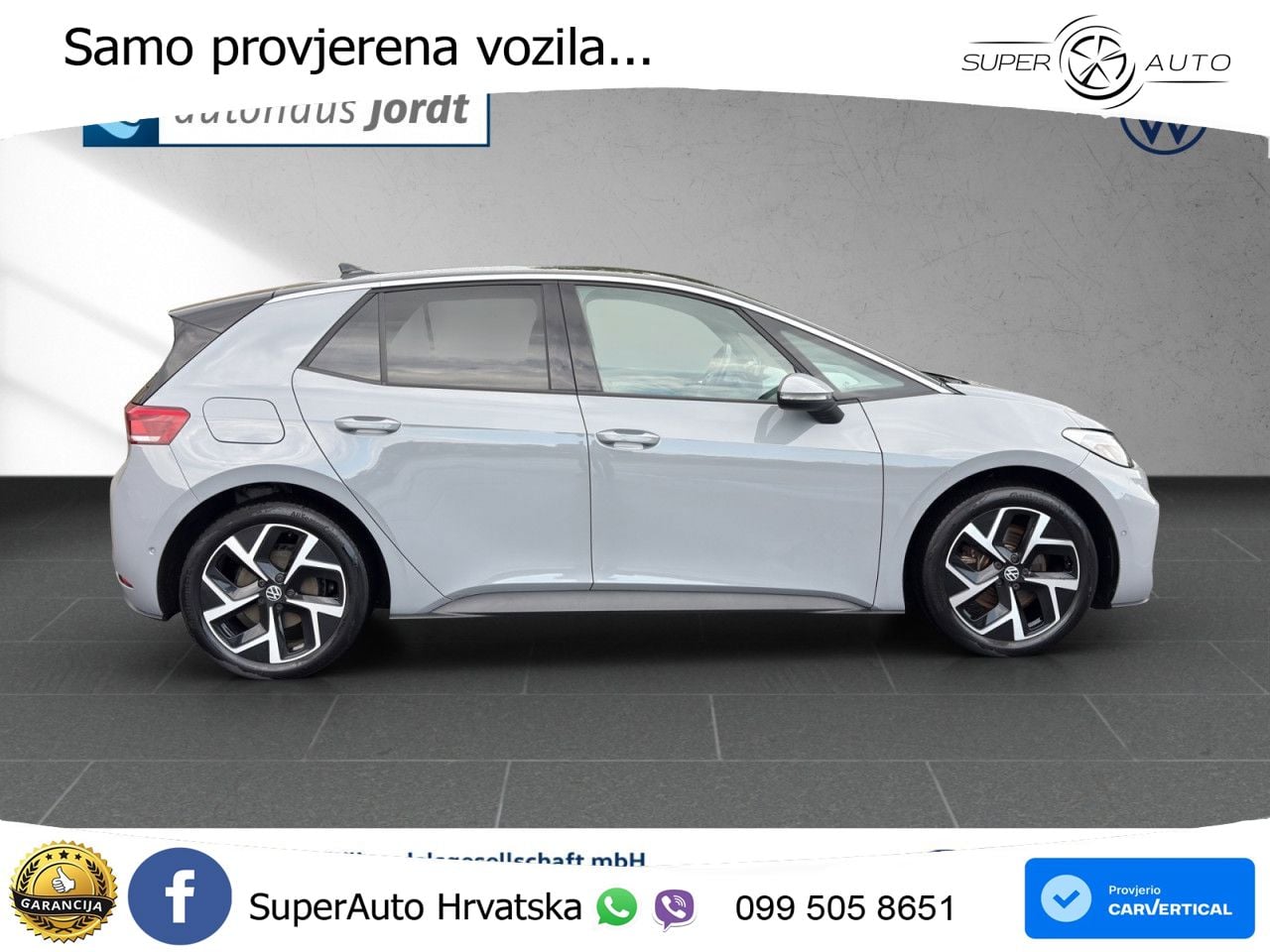 Volkswagen ID.3 Pro 62 kWh (204 KS) LED+GR SJED+ACC