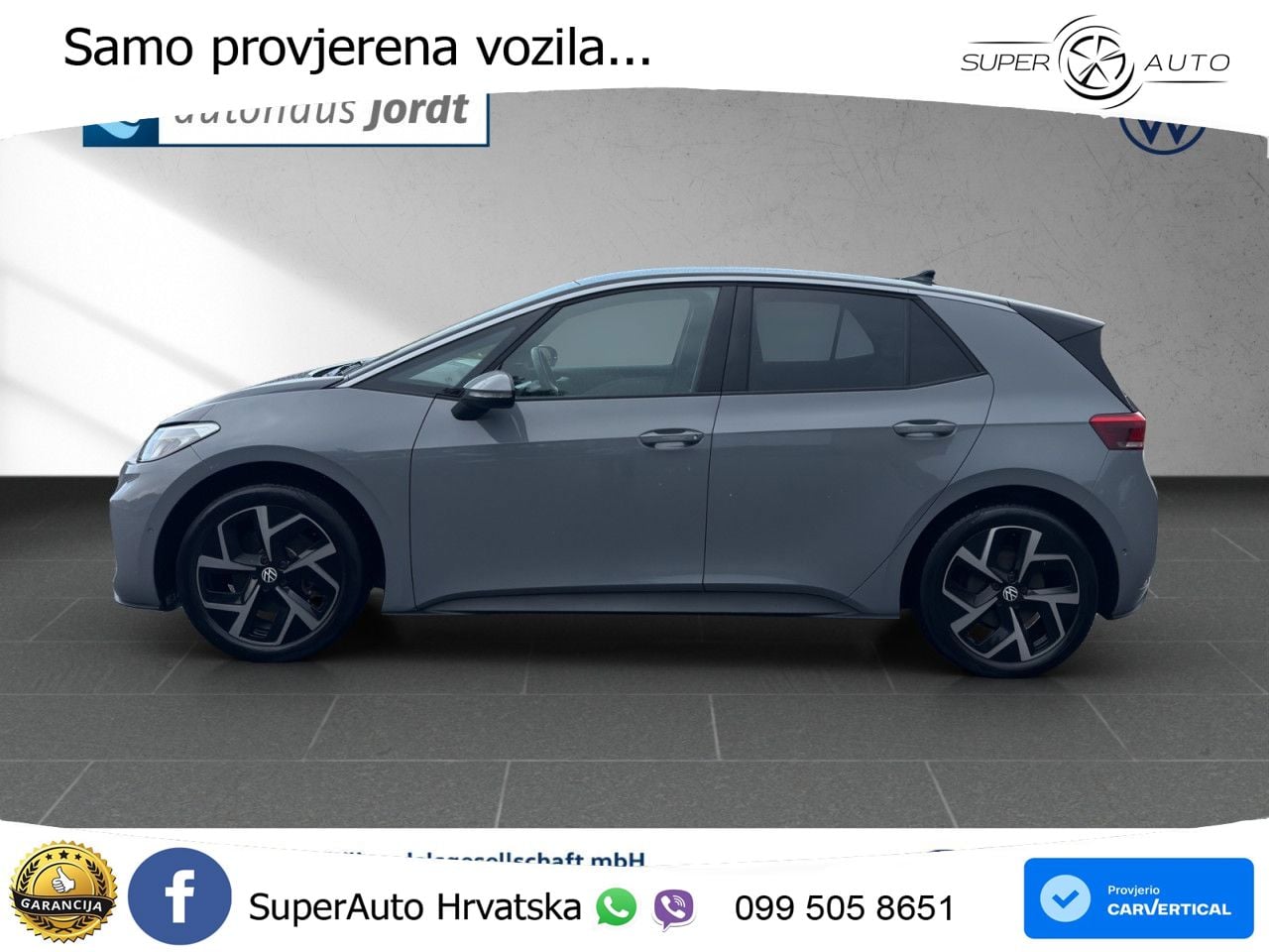 Volkswagen ID.3 Pro 62 kWh (204 KS) LED+GR SJED+ACC