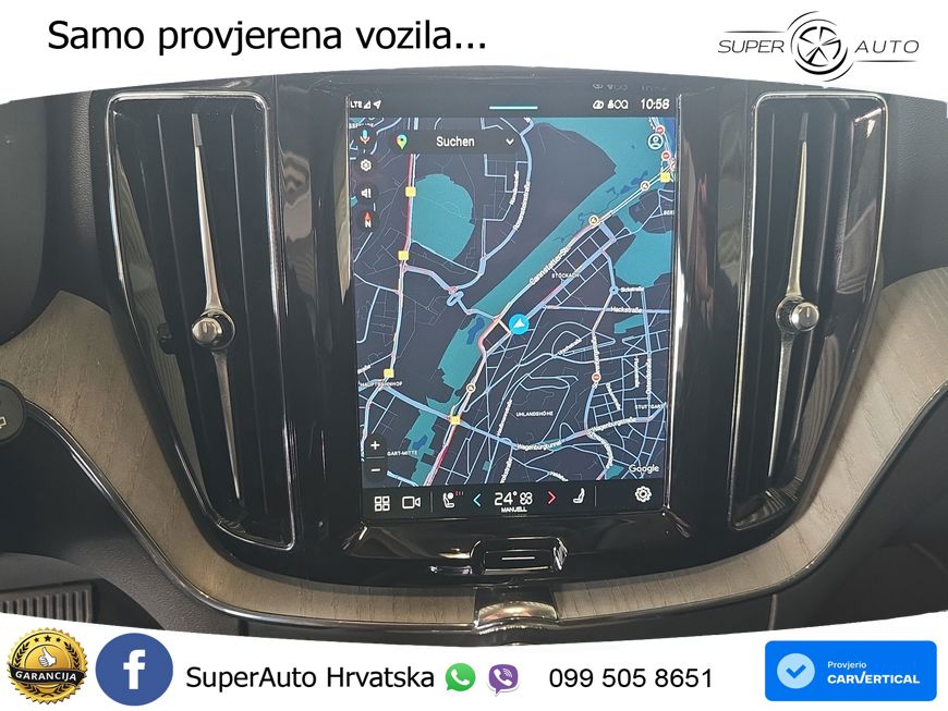 Volvo XC60 B5 Benzin AWD Geartronic ZRAČNI+ACC+GR SJED+360+PANO