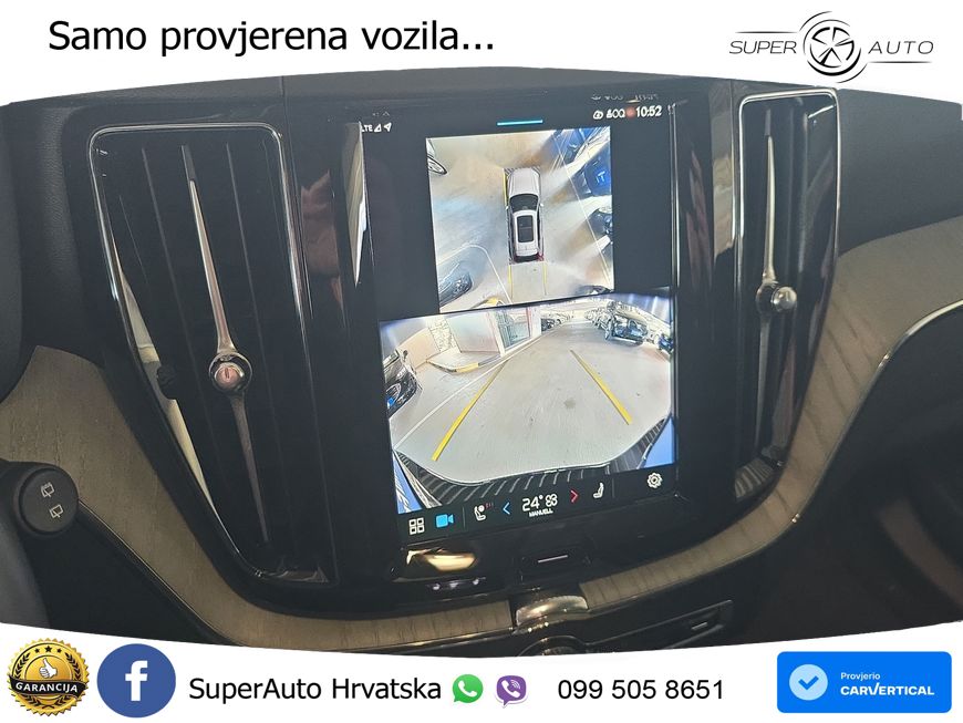 Volvo XC60 B5 Benzin AWD Geartronic ZRAČNI+ACC+GR SJED+360+PANO