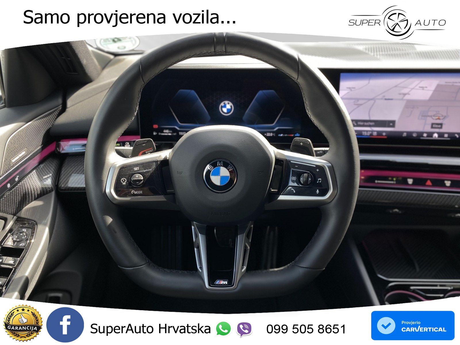 BMW 520i Touring (208 KS) Steptronic M Sport LED+GR SJED+ACC