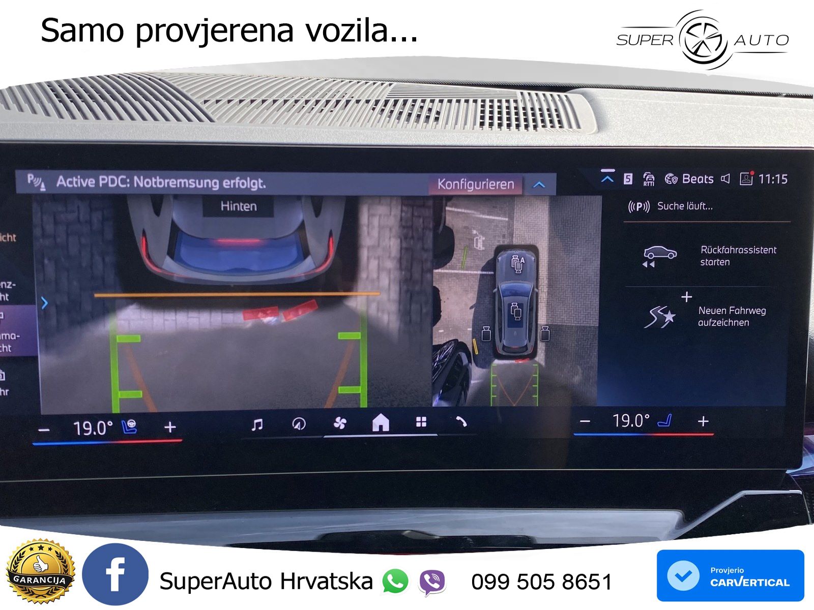 BMW 520i Touring (208 KS) Steptronic M Sport LED+GR SJED+ACC