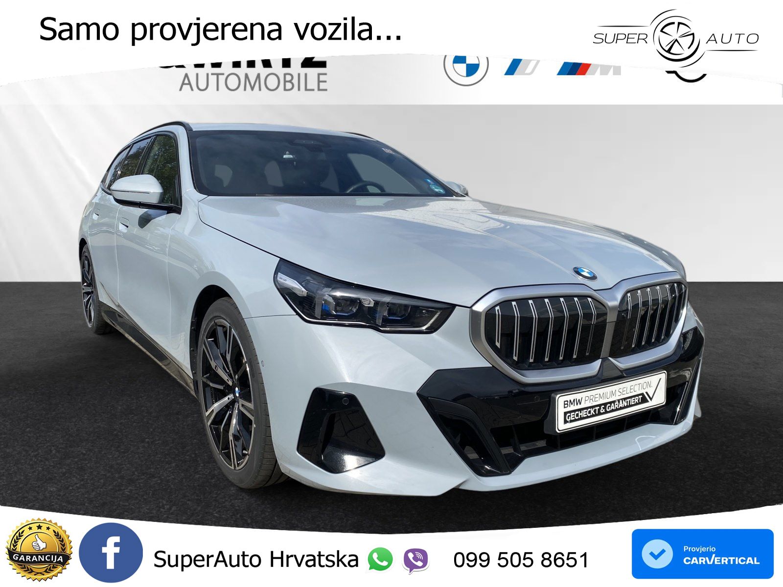 BMW 520i Touring (208 KS) Steptronic M Sport LED+GR SJED+ACC