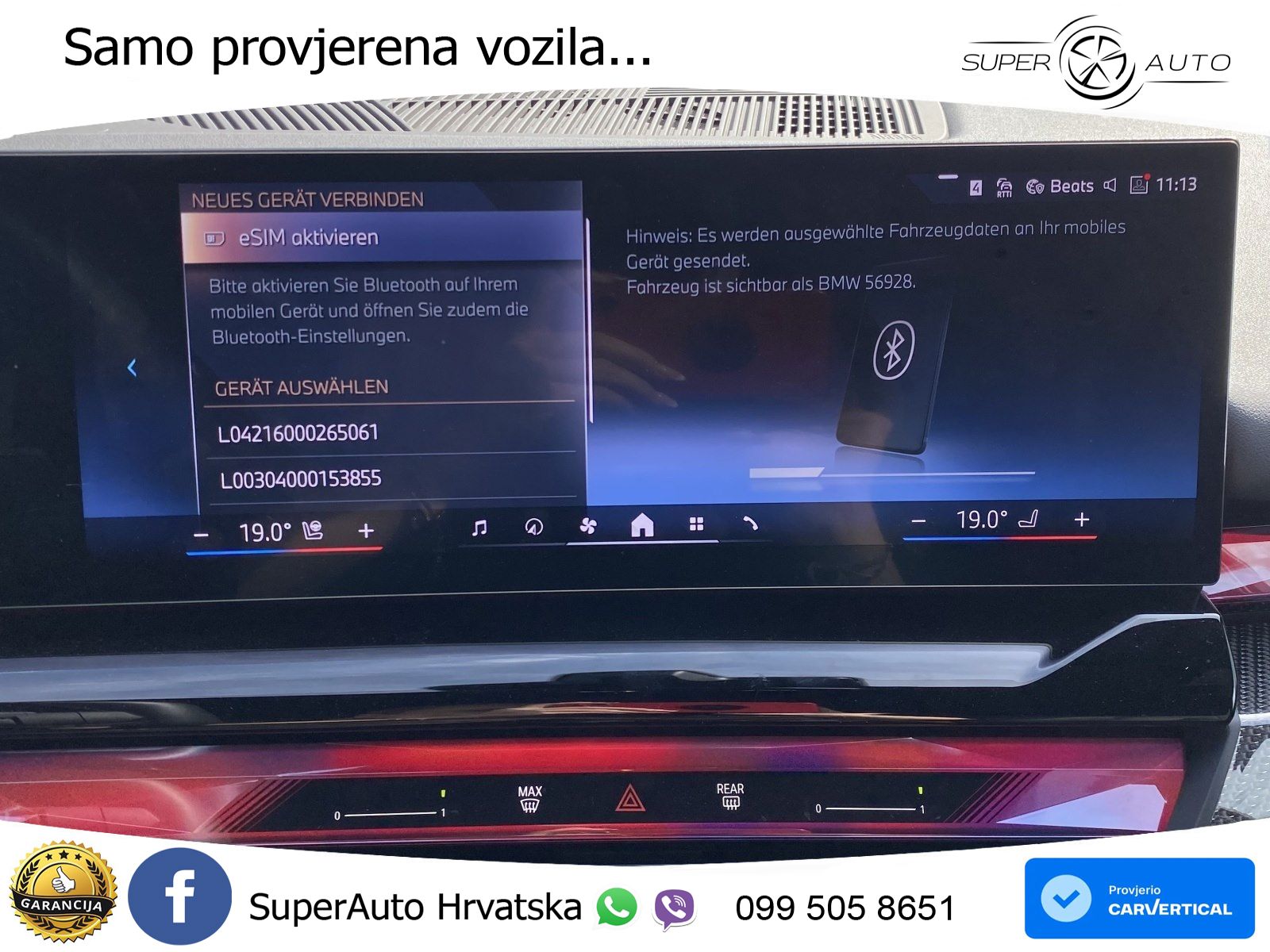 BMW 520i Touring (208 KS) Steptronic M Sport LED+GR SJED+ACC