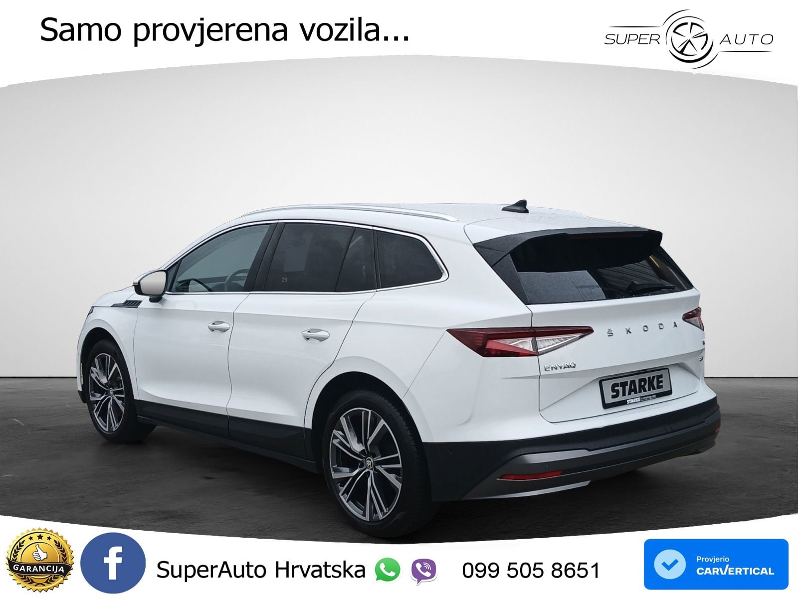 Škoda Enyaq iV 80 82 kWh (204 KS) Suite LED+GR SJED+ACC