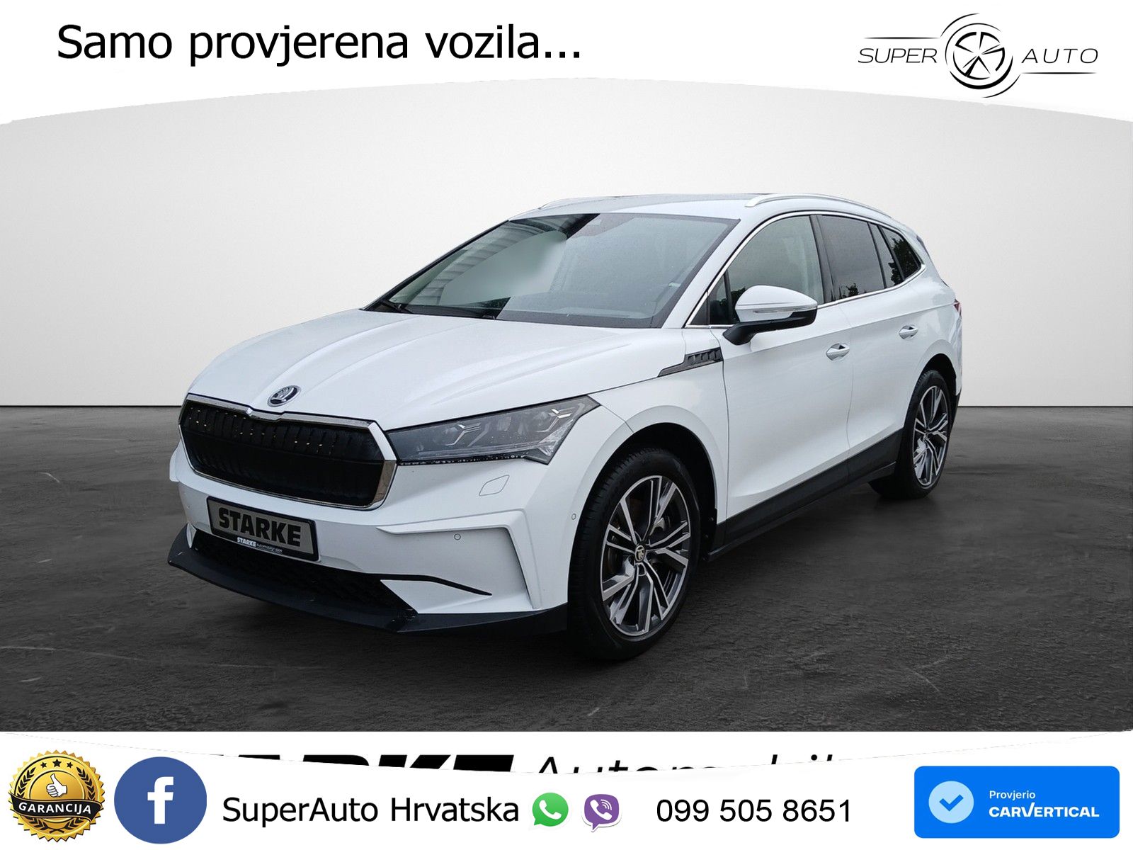 Škoda Enyaq iV 80 82 kWh (204 KS) Suite LED+GR SJED+ACC