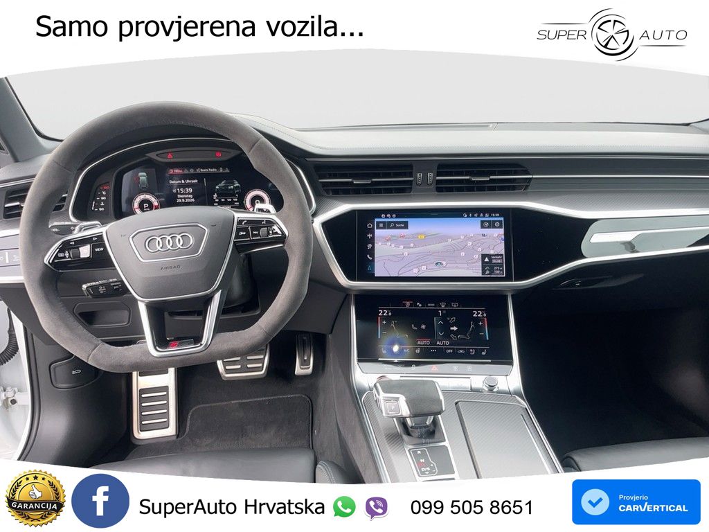 Audi RS6 Avant 4.0 TFSI V8 performance (630 KS)  quattro tiptronic MATRIX+GR SJED+KAM