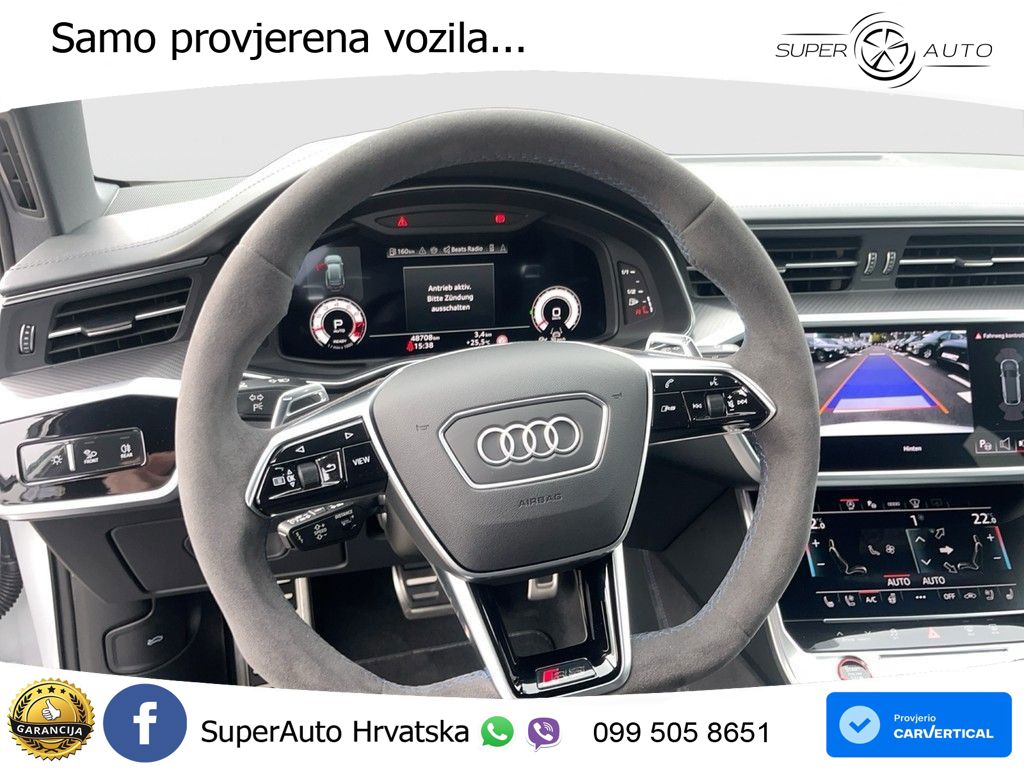 Audi RS6 Avant 4.0 TFSI V8 performance (630 KS)  quattro tiptronic MATRIX+GR SJED+KAM