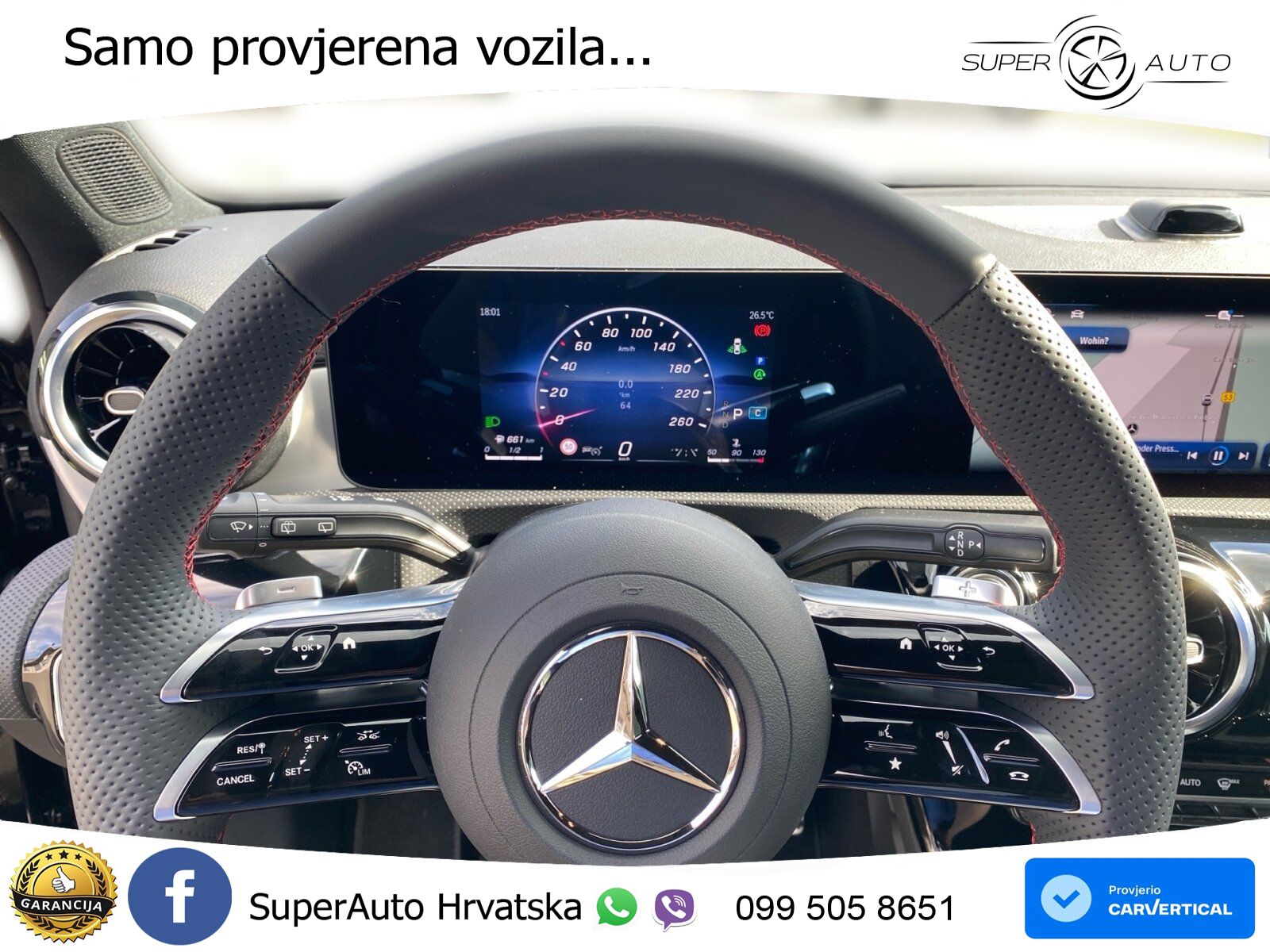 Mercedes-Benz A 200d 8G-DCT AMG LED+GR SJED+ACC