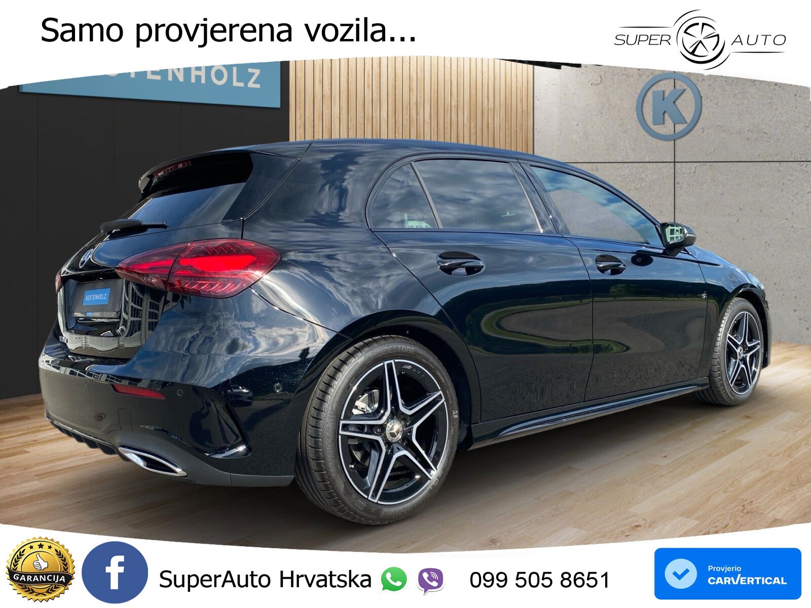 Mercedes-Benz A 200d 8G-DCT AMG LED+GR SJED+ACC